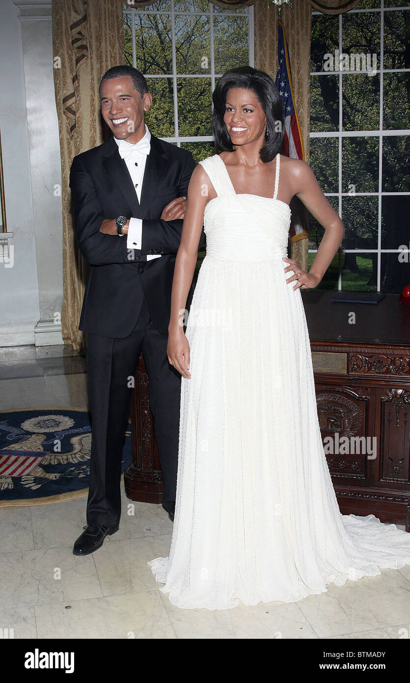 Wax Figure Unveiling at Madame Tussauds Stock Photo - Alamy