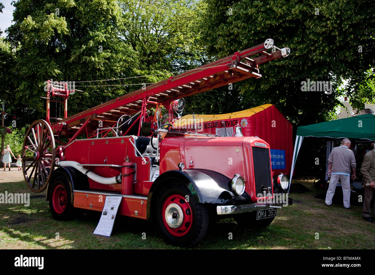 Restored fire truck hires stock photography and images Alamy