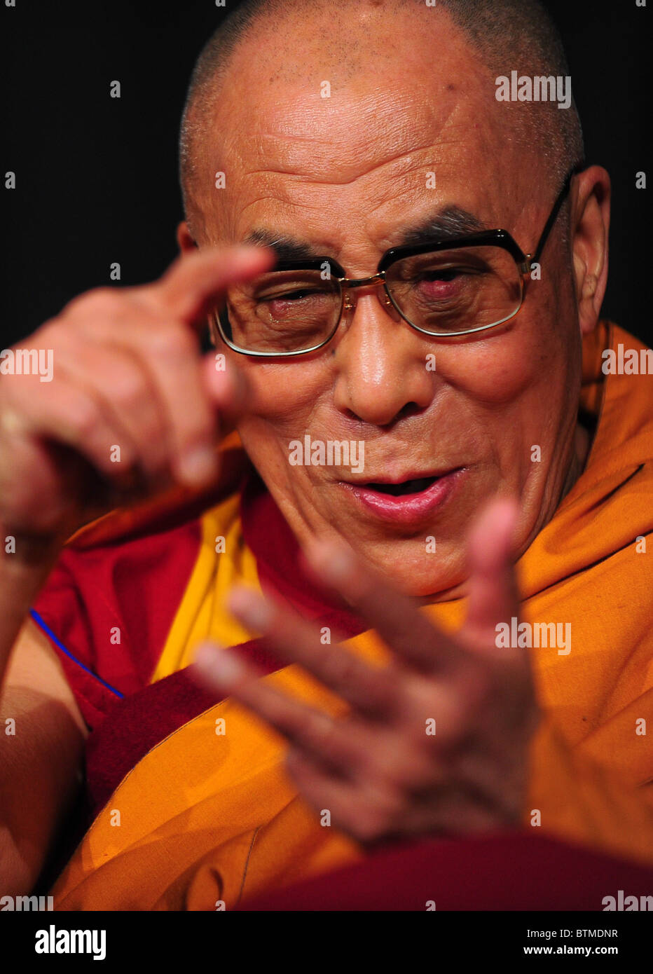 His Holiness the Dalai Lama Visits New York City Stock Photo Alamy