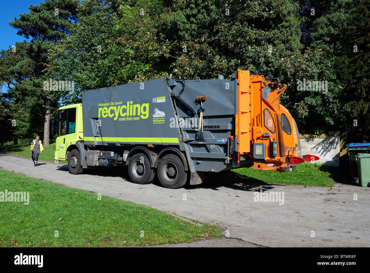 Nottingham city council vehicle hi-res stock photography and images - Alamy