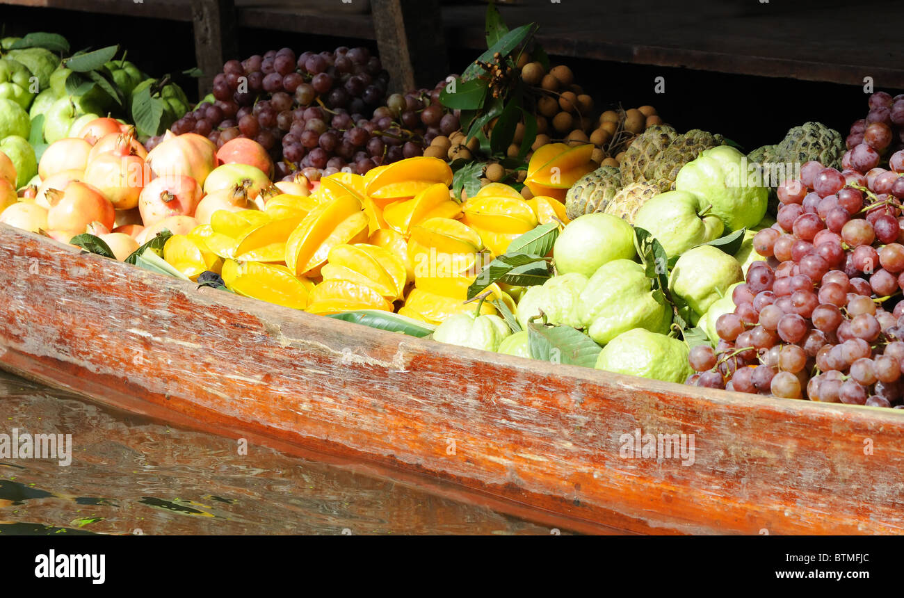 Exotic fruits for sale Stock Photo Alamy