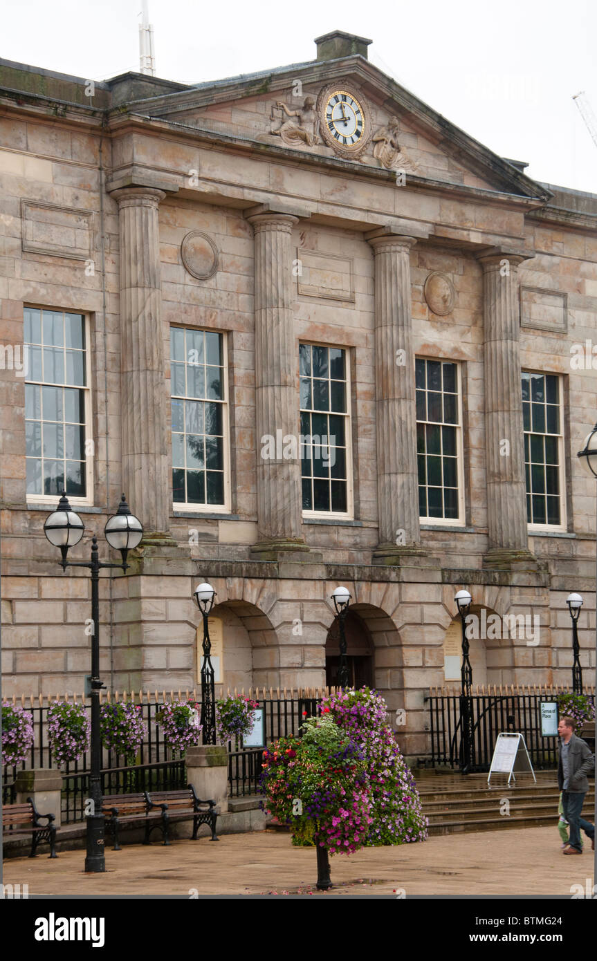 Shire Hall, Stafford Town Centre, Staffordshire, England Stock Photo