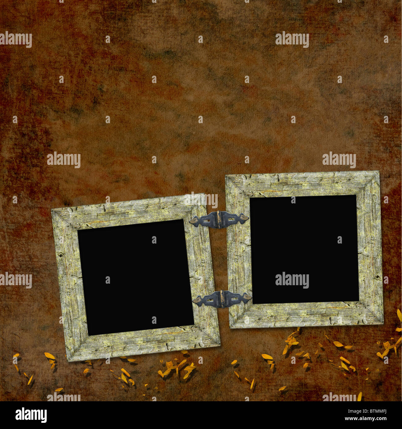 Background with frames Stock Photo - Alamy