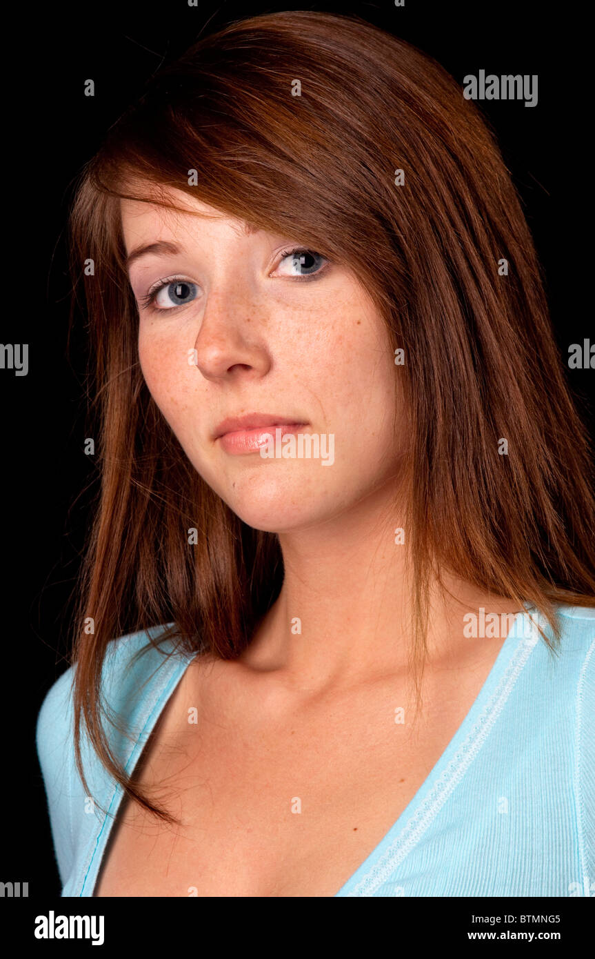 Young Female Model Stock Photo Alamy