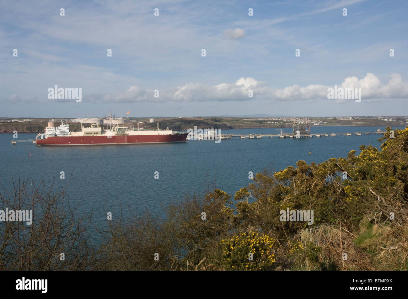 Tembek Liquid Natural Gas LNG carrier, South Hook LNG, Milford Haven