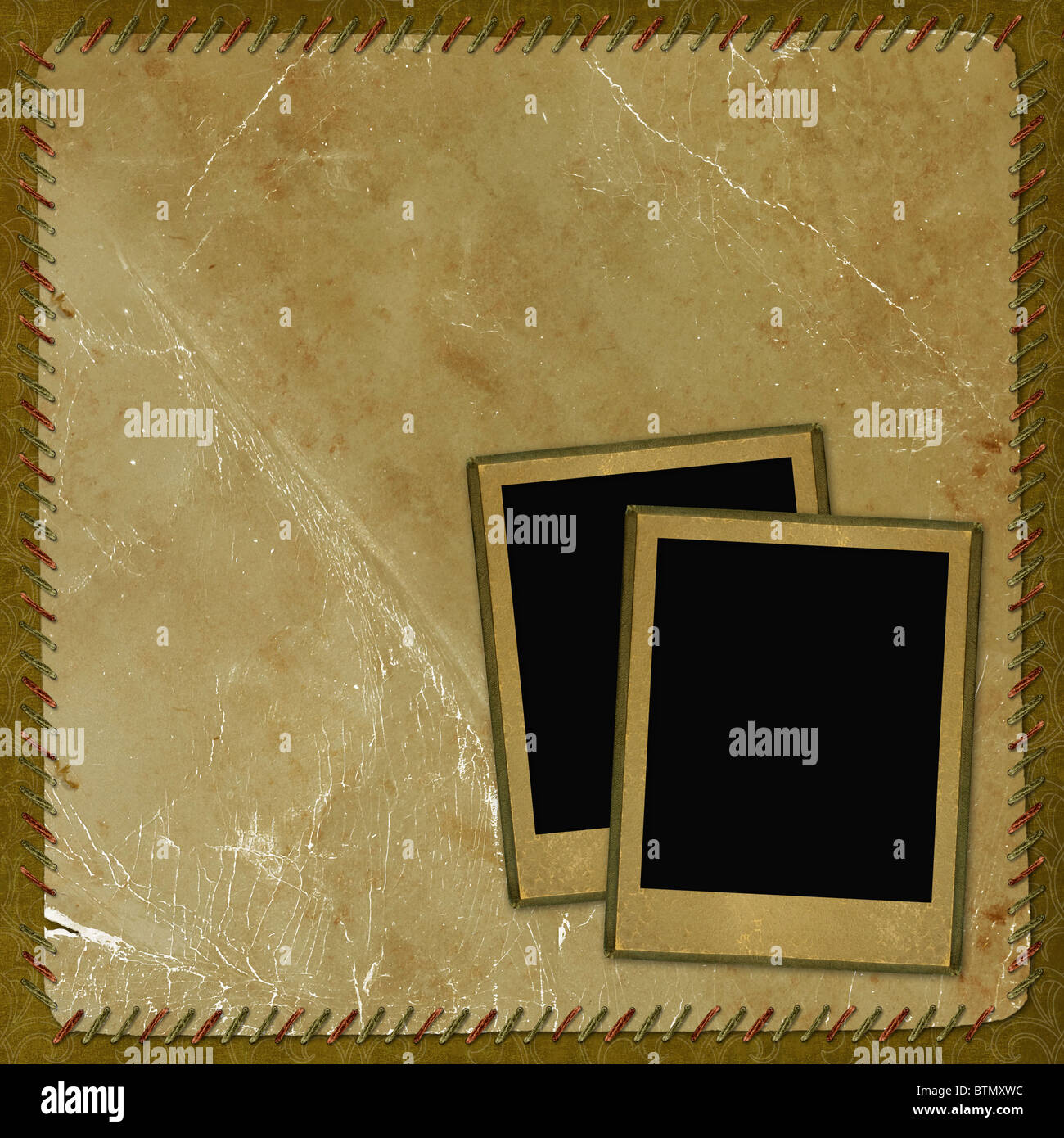 Background with frames Stock Photo - Alamy