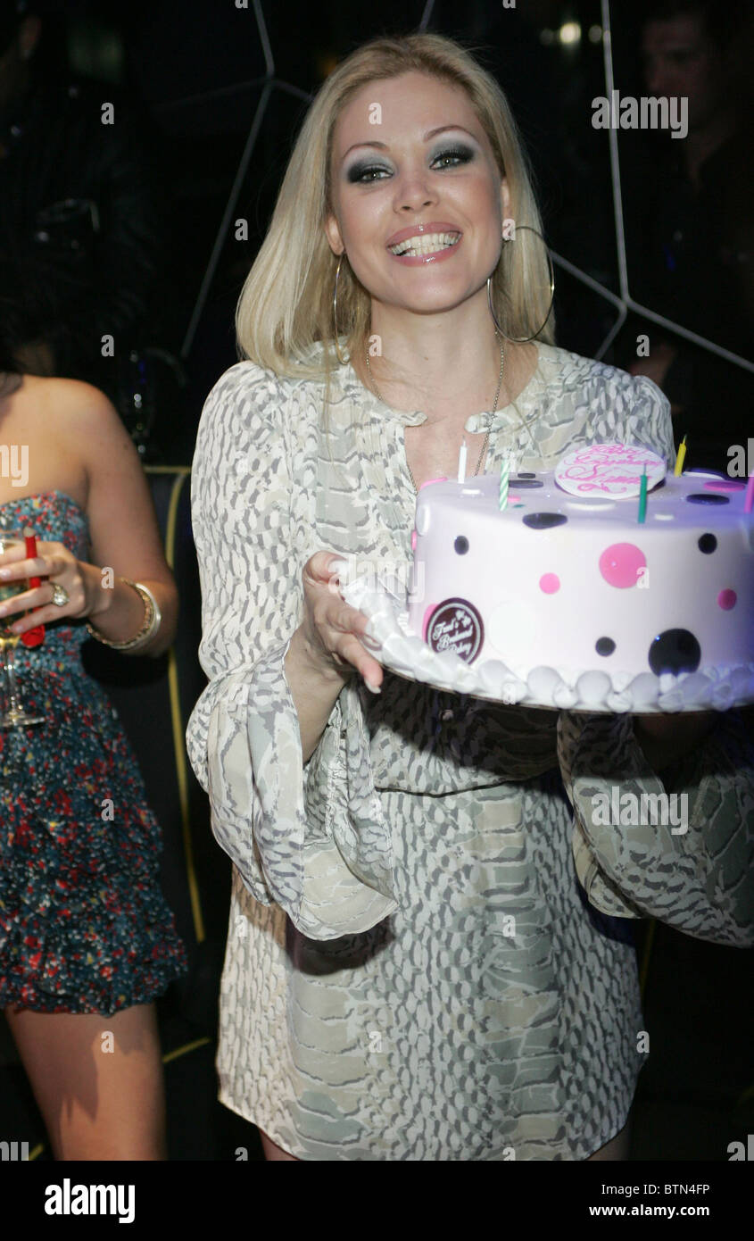 Shanna Moakler 35th Birthday Bash at MOON Nightclub Stock Photo