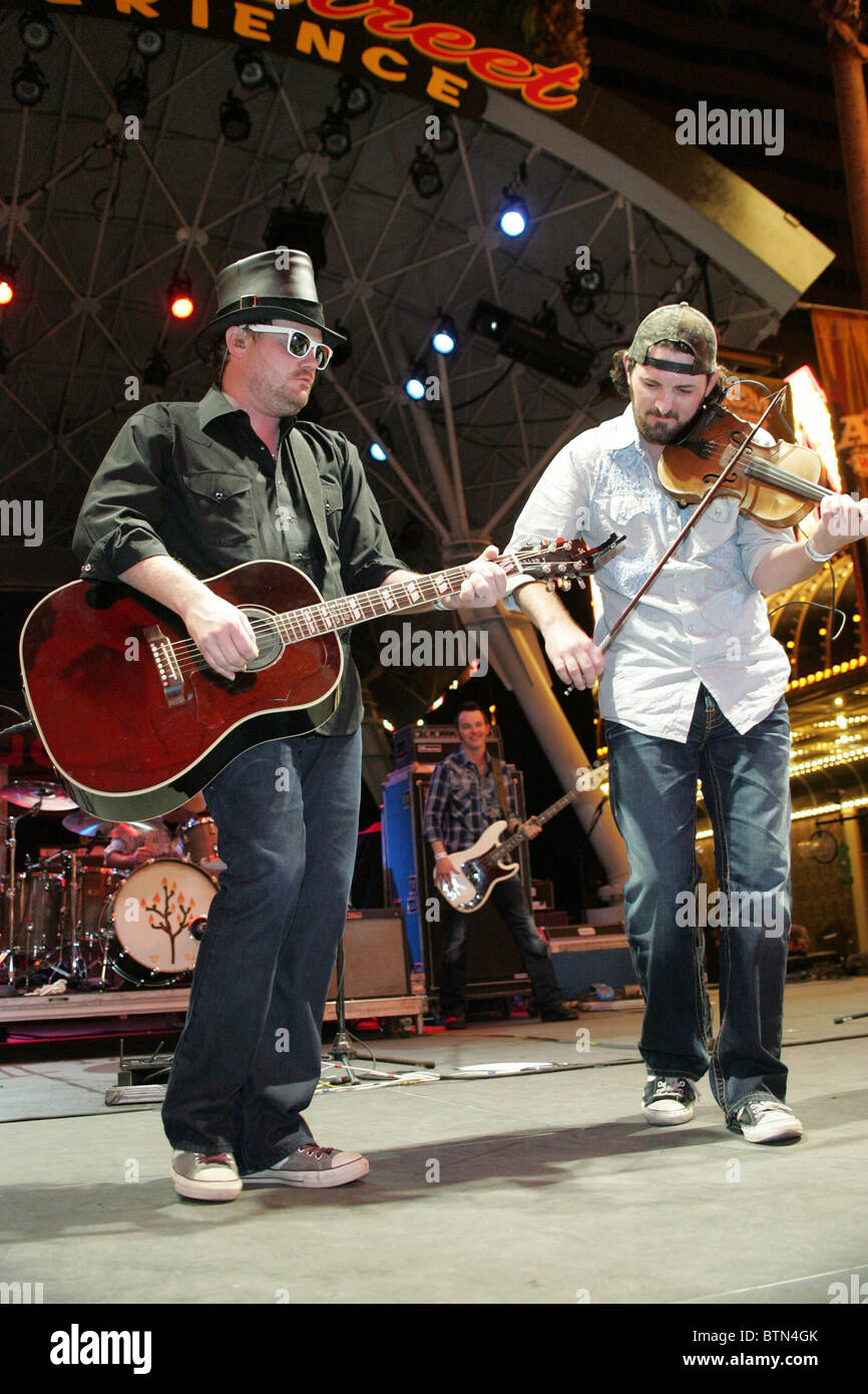 Fremont Street Experience Concert Series SAT Stock Photo Alamy