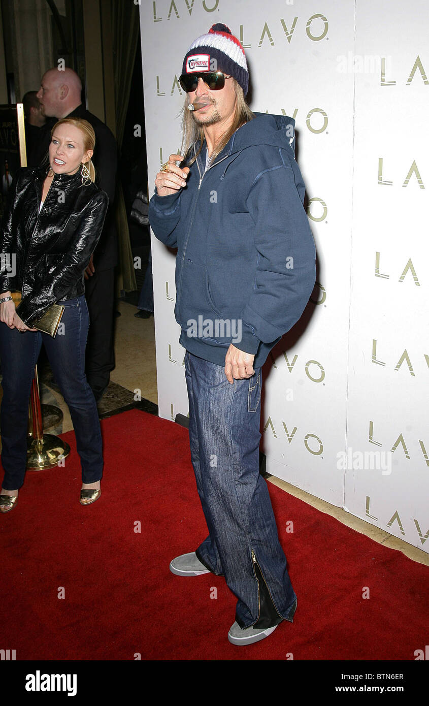 Kid Rock 39th Birthday Party at Lavo Stock Photo