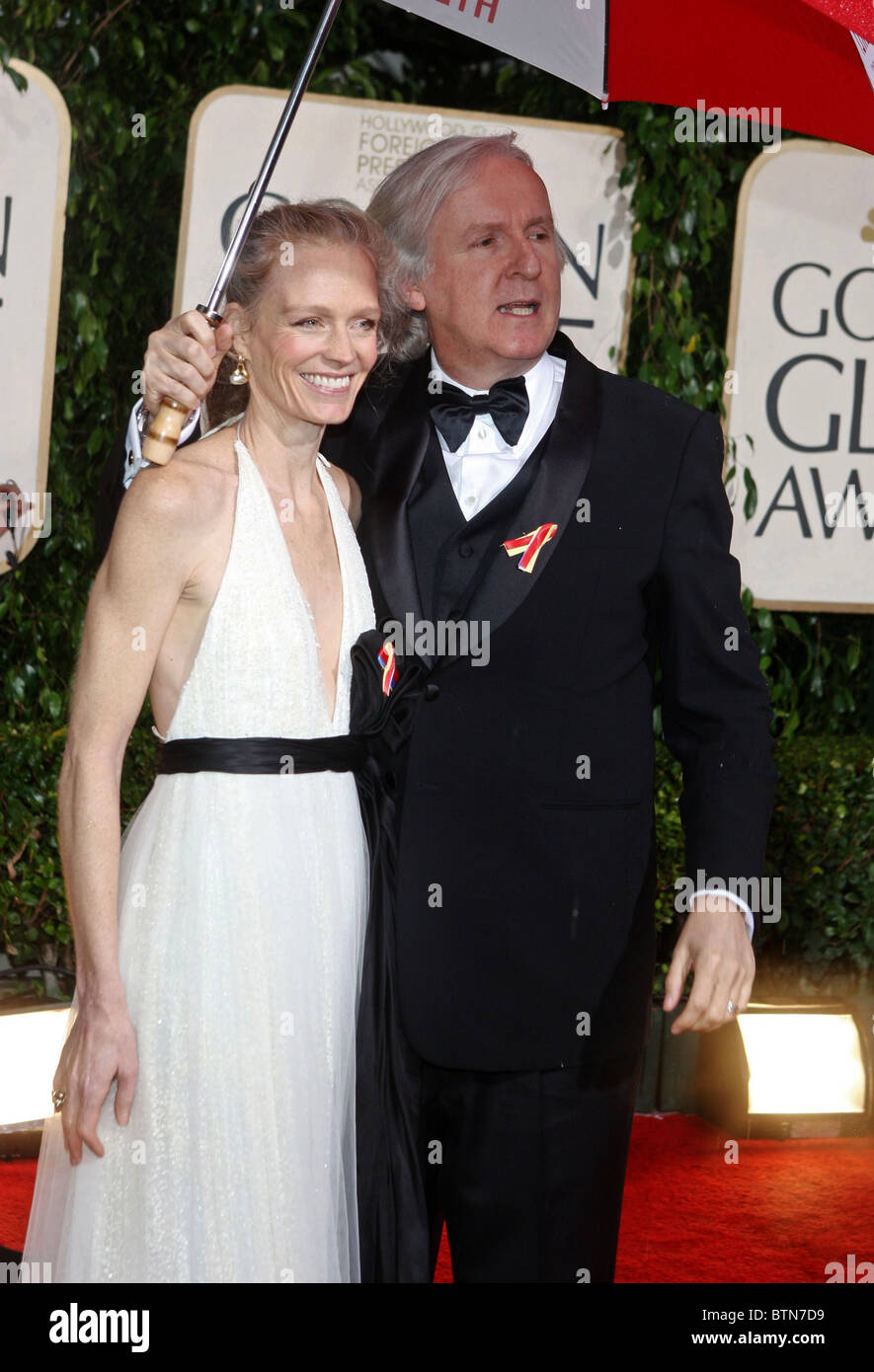 The 67th Annual Golden Globes Awards - ARRIVALS Stock Photo
