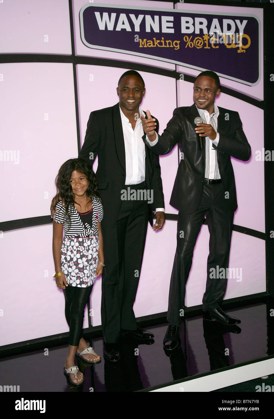 Madame Tussauds Unveils Wayne Brady Wax Figure Stock Photo Alamy