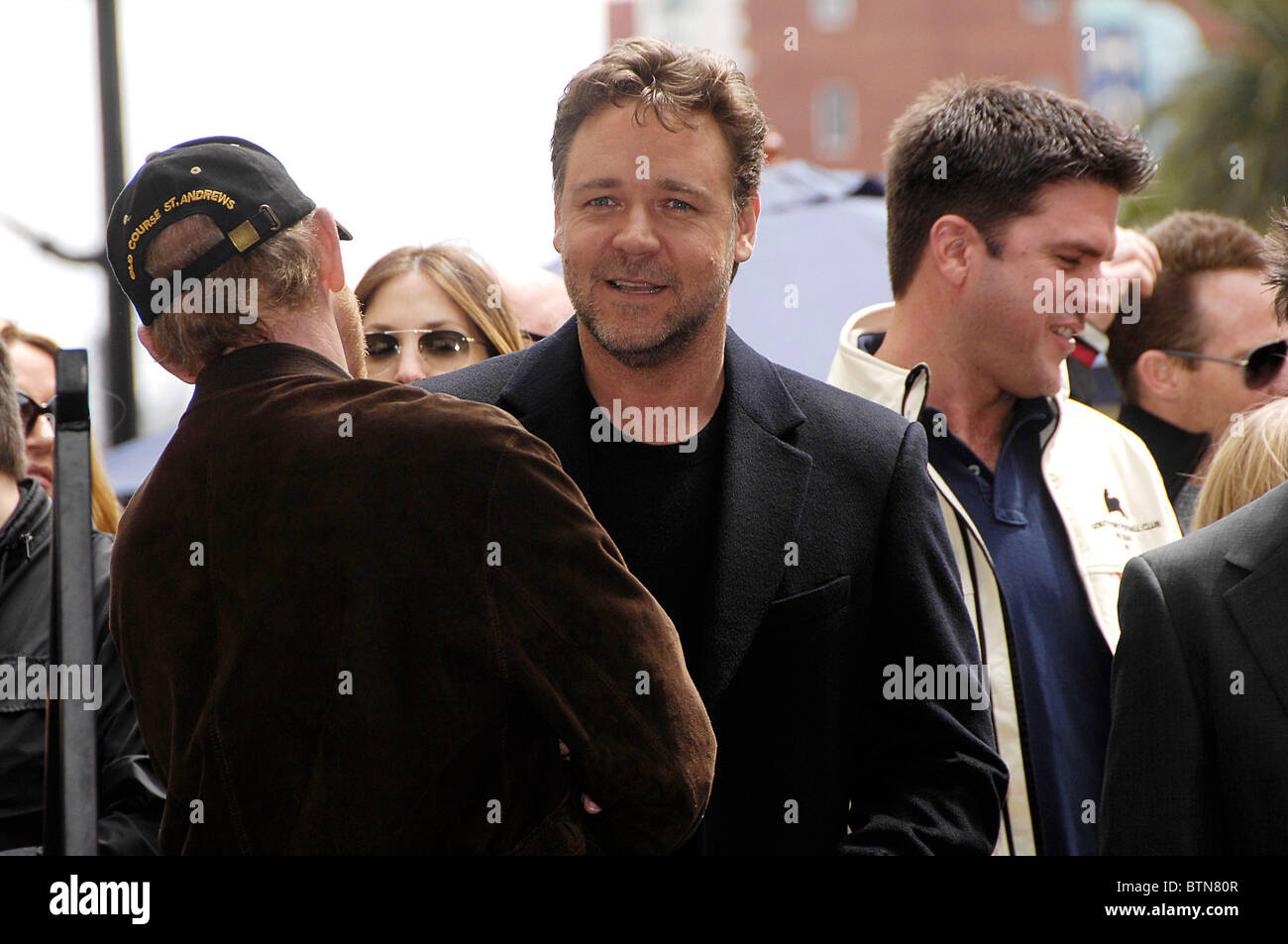 Star on the Hollywood Walk of Fame Ceremony for Russell Crowe Stock ...