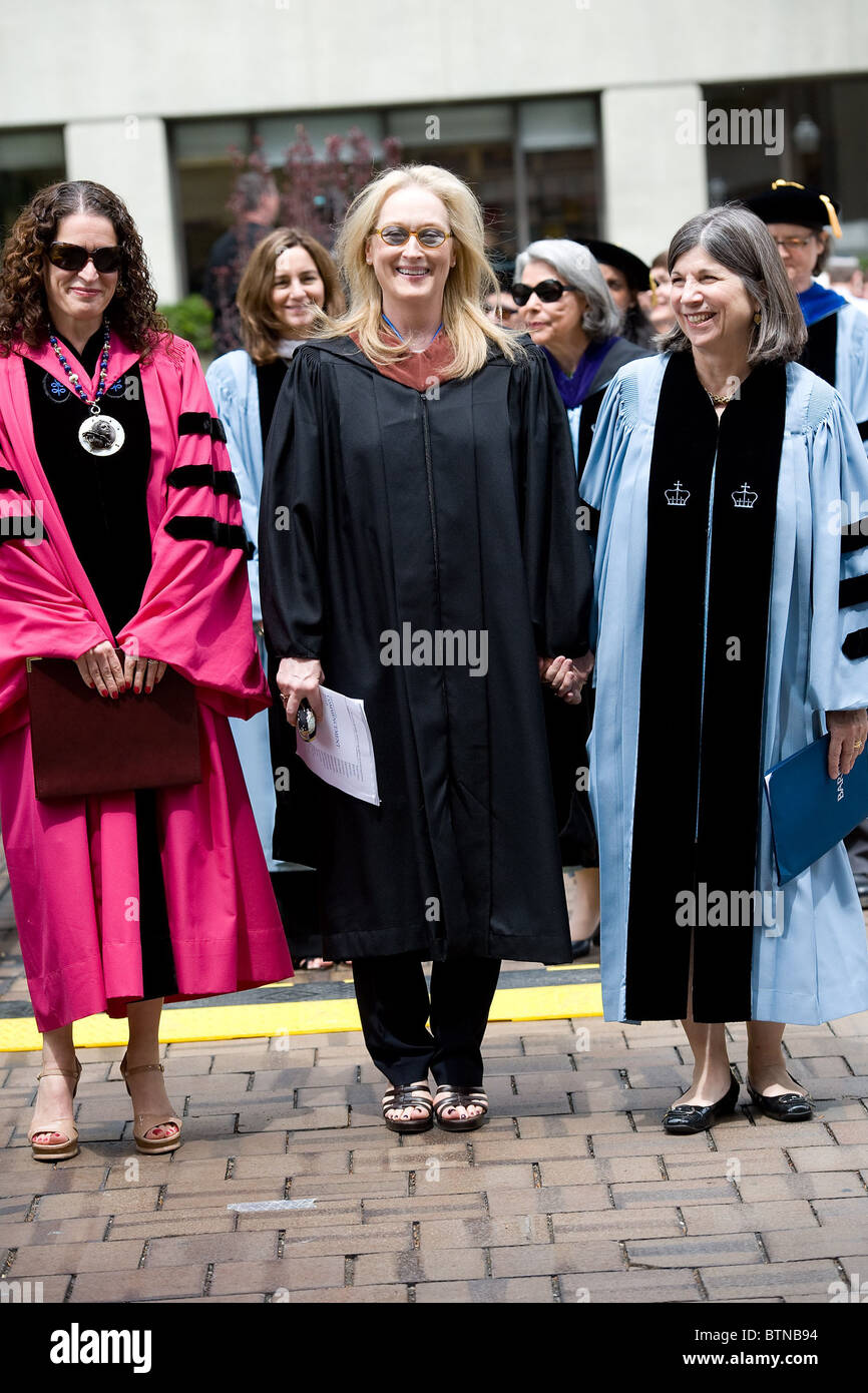 2010 Barnard College Commencement Stock Photo