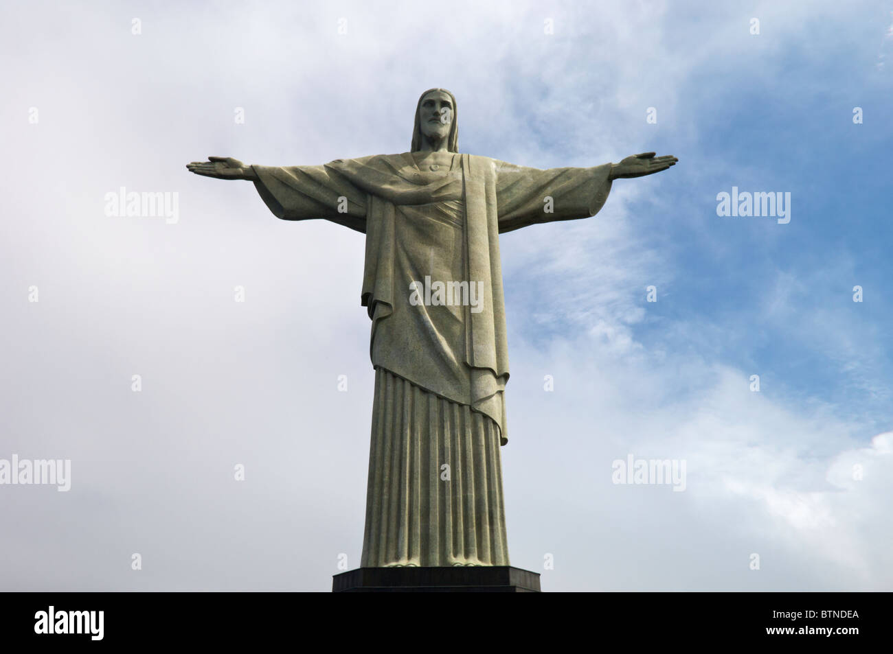 Christ The Redeemer Portuguese Cristo Redentor A Statue Of Jesus Christ In Rio De Janeiro Brazil Stock Photo Alamy