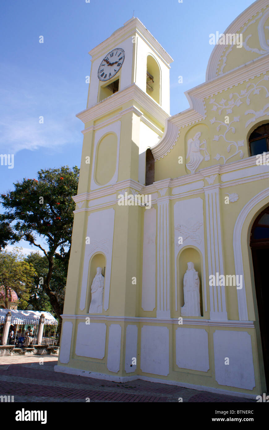 Iglesia de San Marcos church the Spanish colonial town of Gracias, Lempira, Honduras Stock Photo