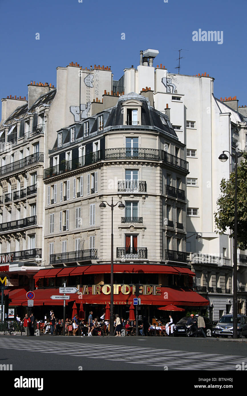 Brasserie Restaurant, La Rotonde, Paris Stock Photo Alamy