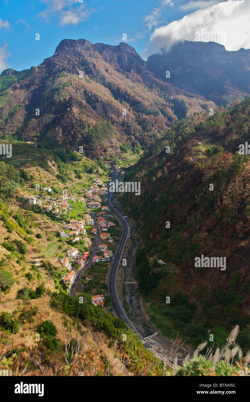 Serra de Agua Central Madeira Portugal Stock Photo