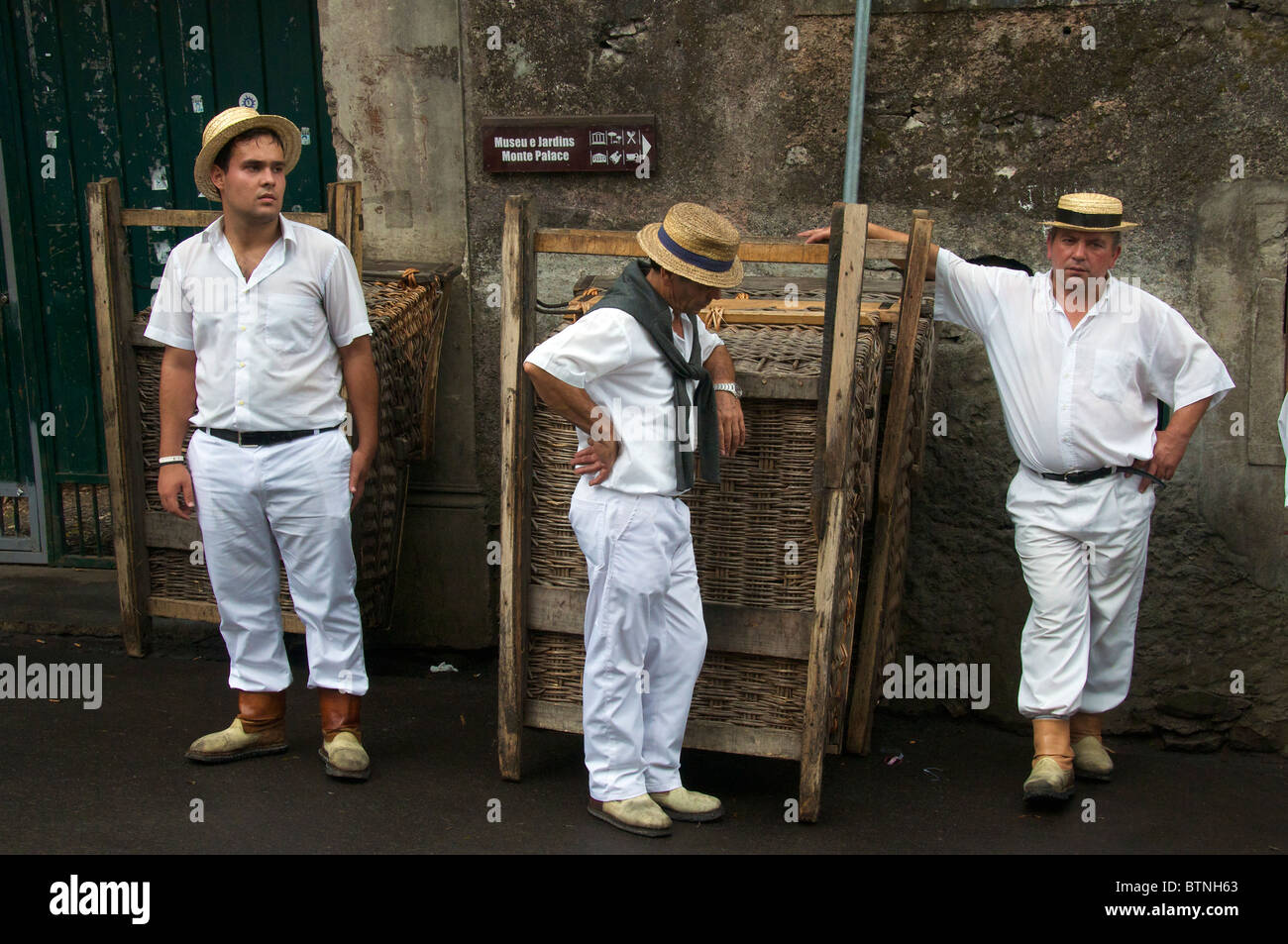 Funchal toboggan madeira hires stock photography and images Alamy