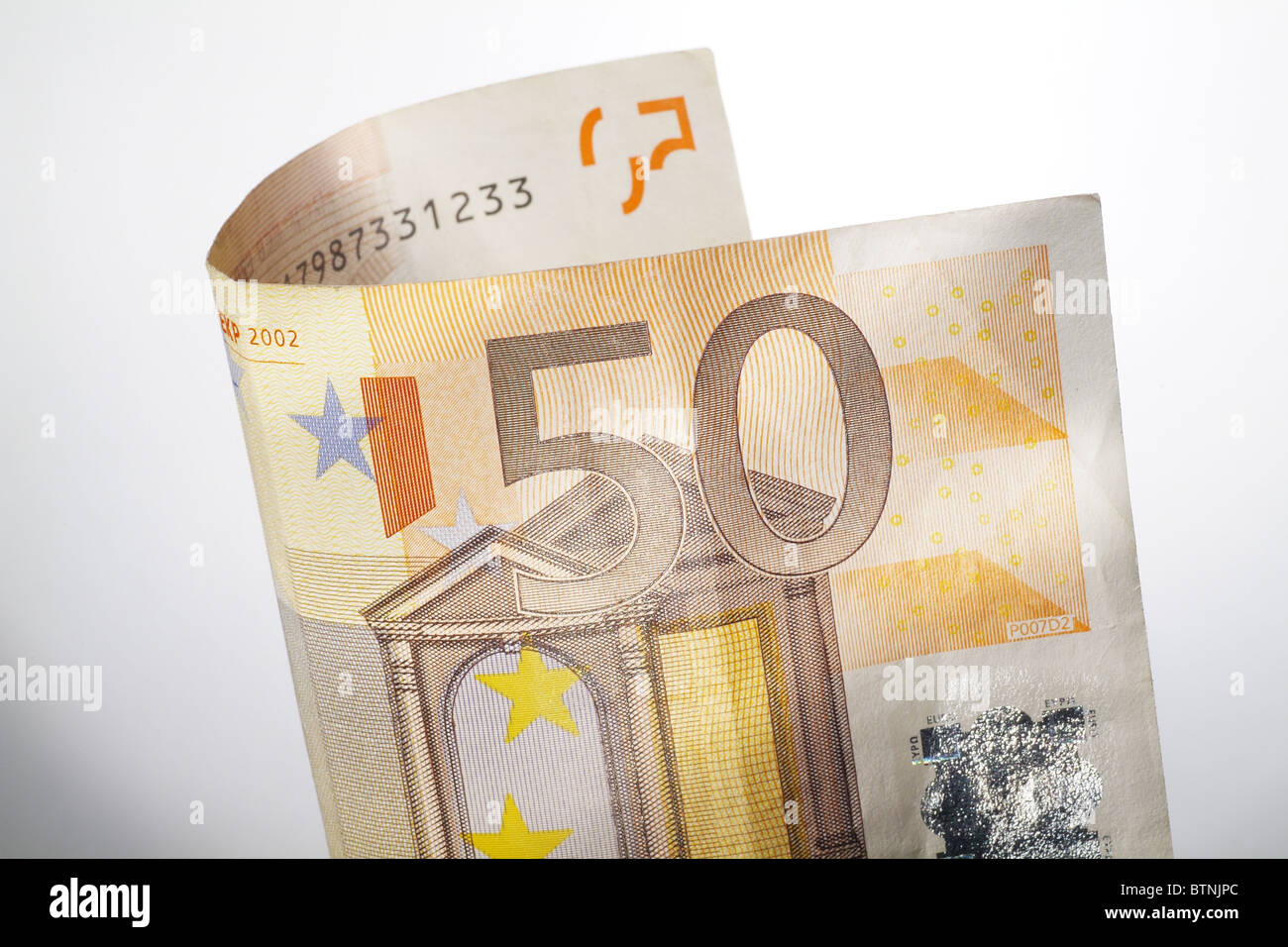 A fifty Euro note Stock Photo - Alamy