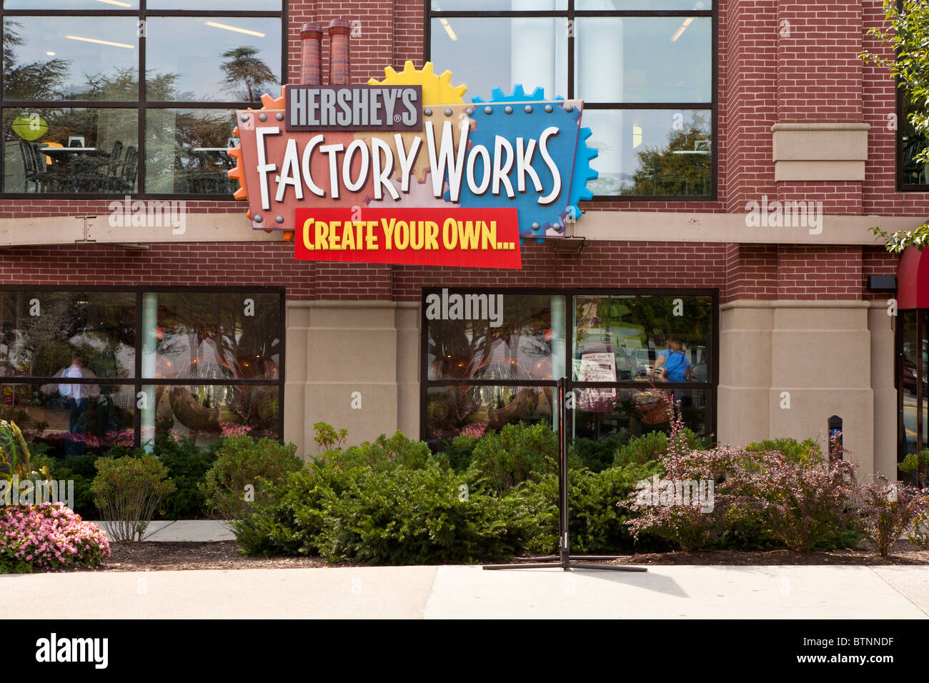 Hershey, PA Sep 2009 Hershey's Factory Works and Chocolate World tourist attraction in
