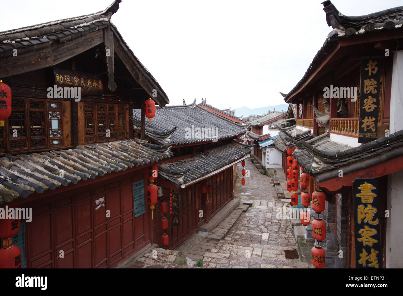 Lijiang world heritage city monument, China Stock Photo