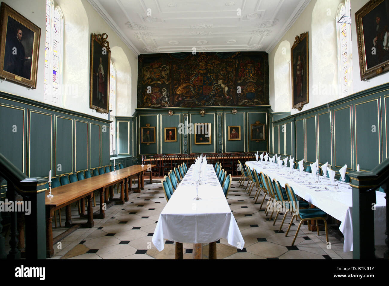 Magdalene College, Cambridge University, Dining Hall Stock Photo
