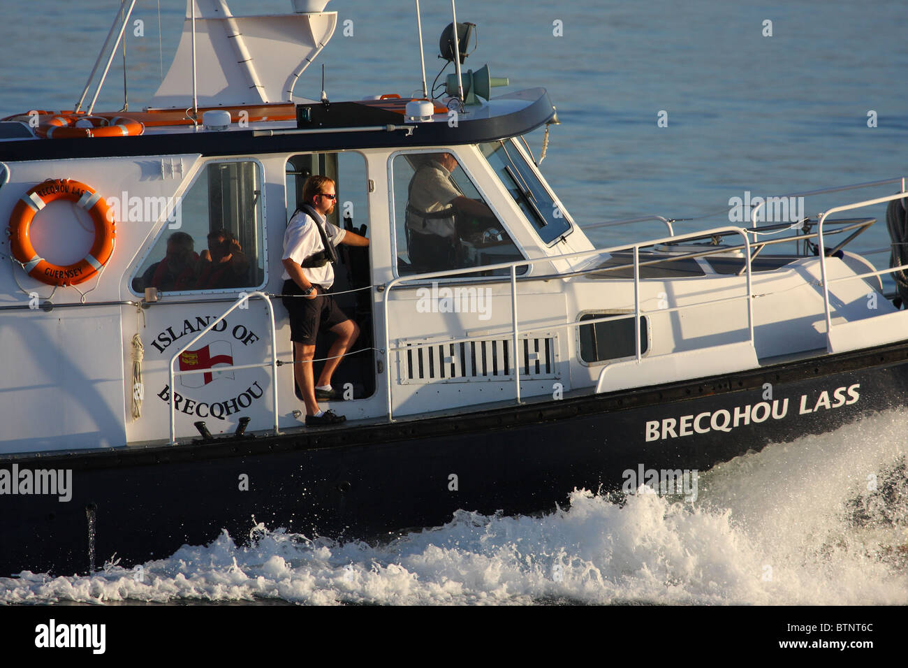 Fishing boat, St Peter Port Stock Photo Alamy
