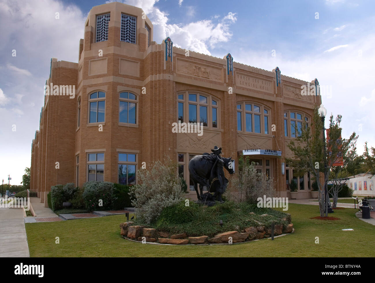 Exterior shot of the National Cowgirl Museum located near the stockyards in  Fort Worth, Texas USA Stock Photo - Alamy