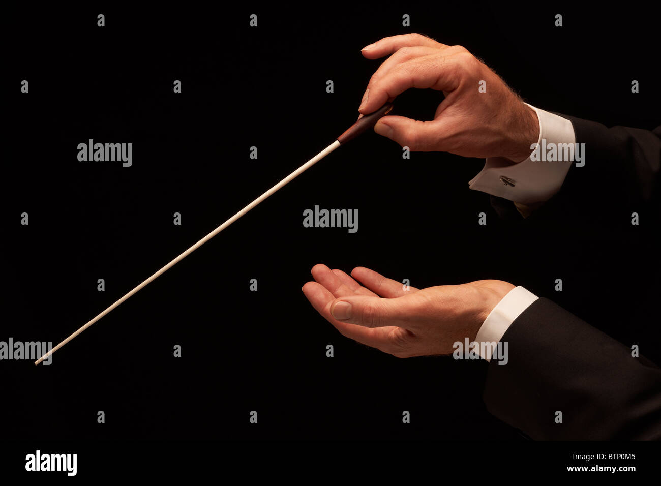 Conductor with conductors baton hires stock photography and images Alamy