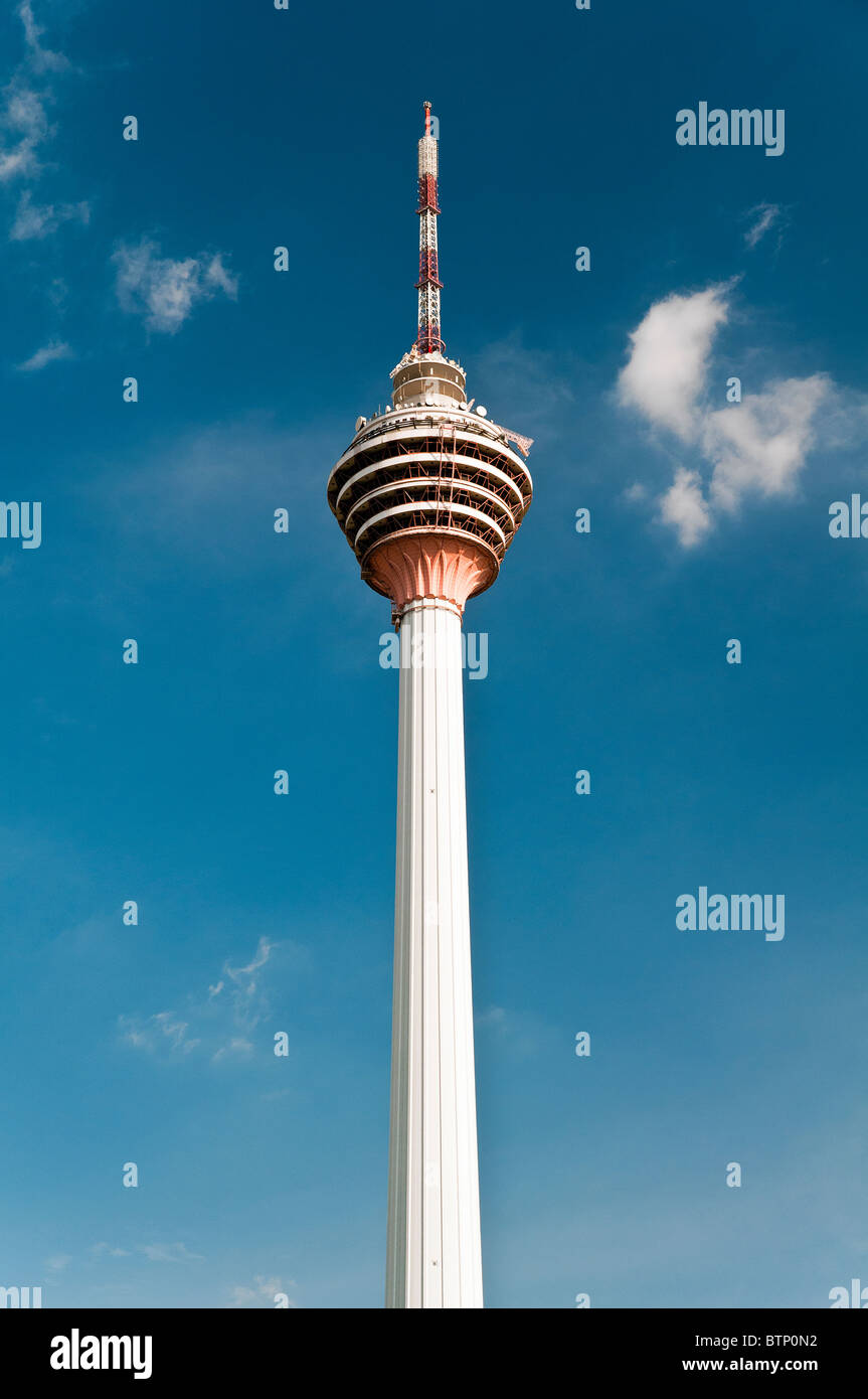 The Kuala Lumpur Tower also known as KL tower or Menara, Kuala Lumpur