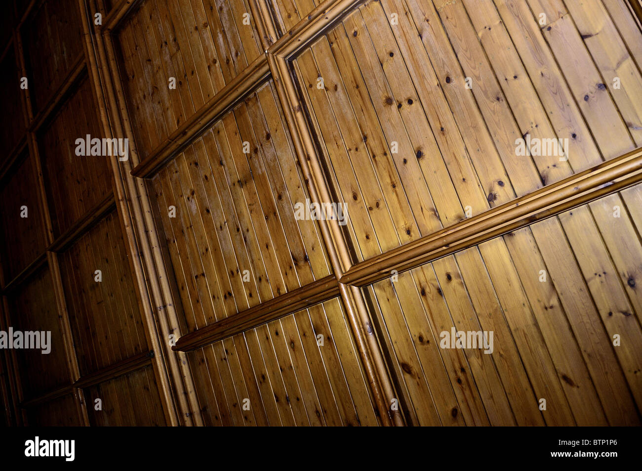 Wooden Ceiling Or Cladding Stock Photo 32446462 Alamy