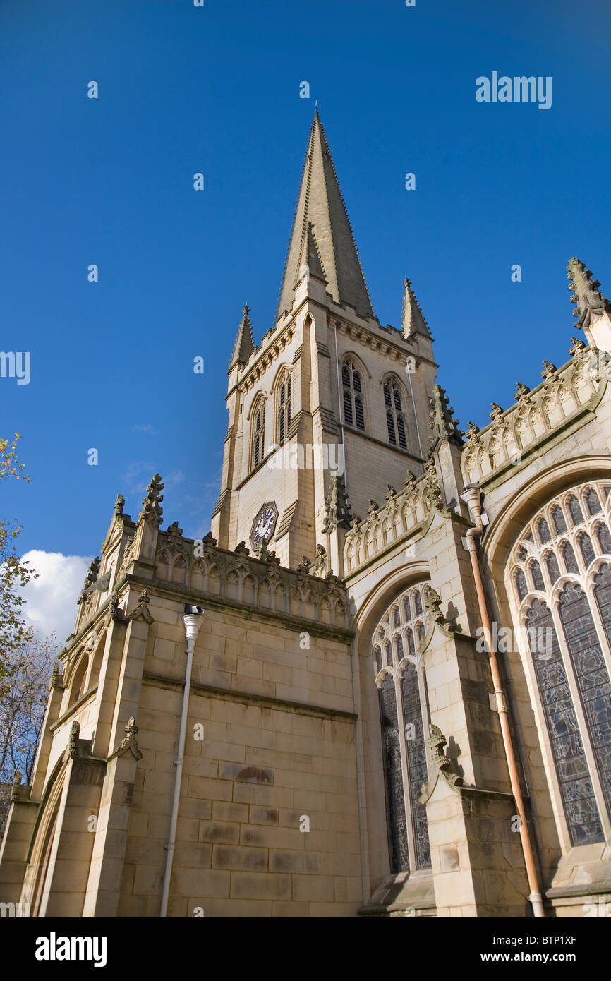 Wakefield Cathedral Church of All Saints city centre Wakefield West Yorkshire U.K Stock Photo