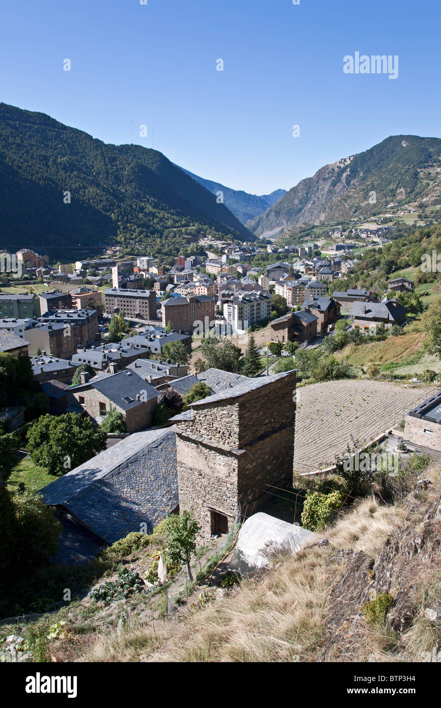 Encamp. Andorra. Stock Photo