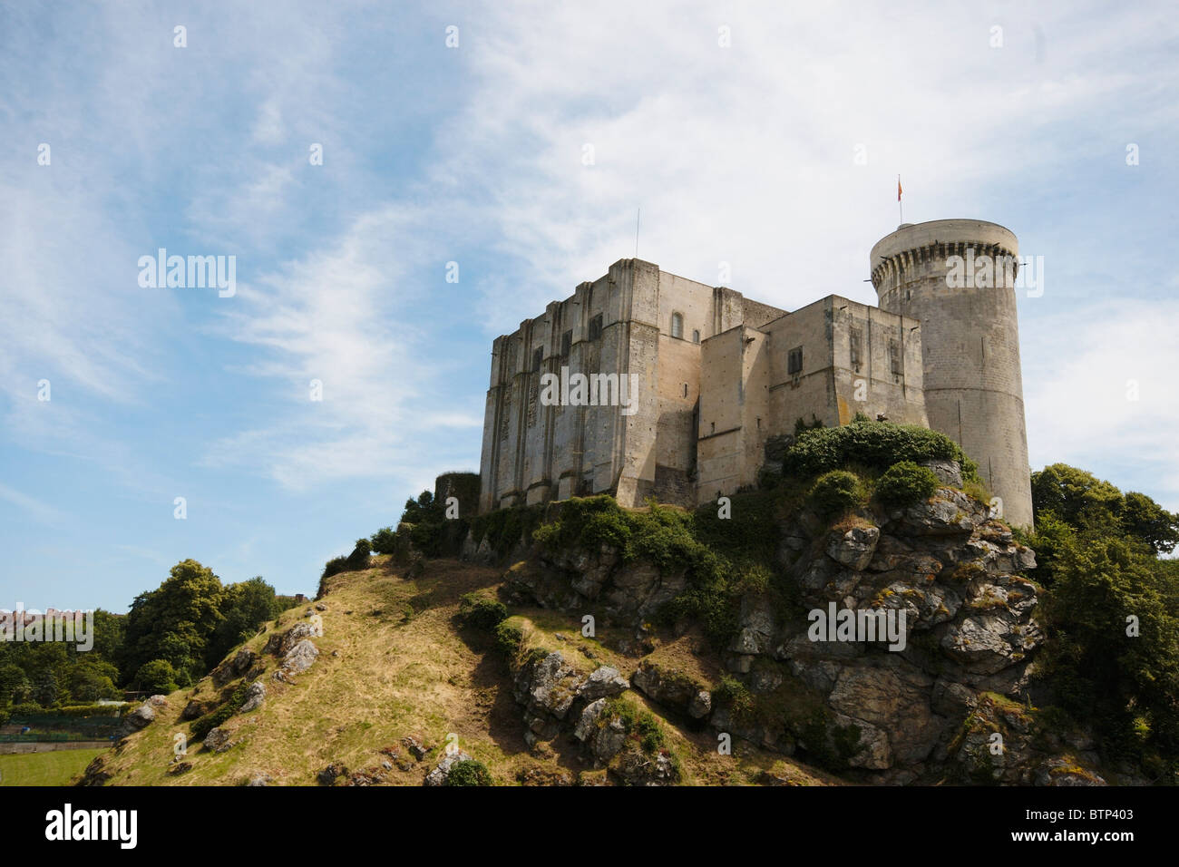 France, Normandy, Falaise, William the Conqueror's Castle Stock Photo