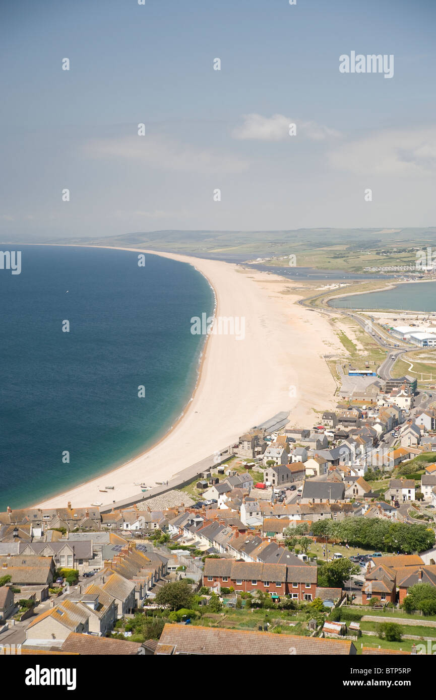 Chesil beach, Dorset - Stock Image - E280/0343 - Science Photo Library