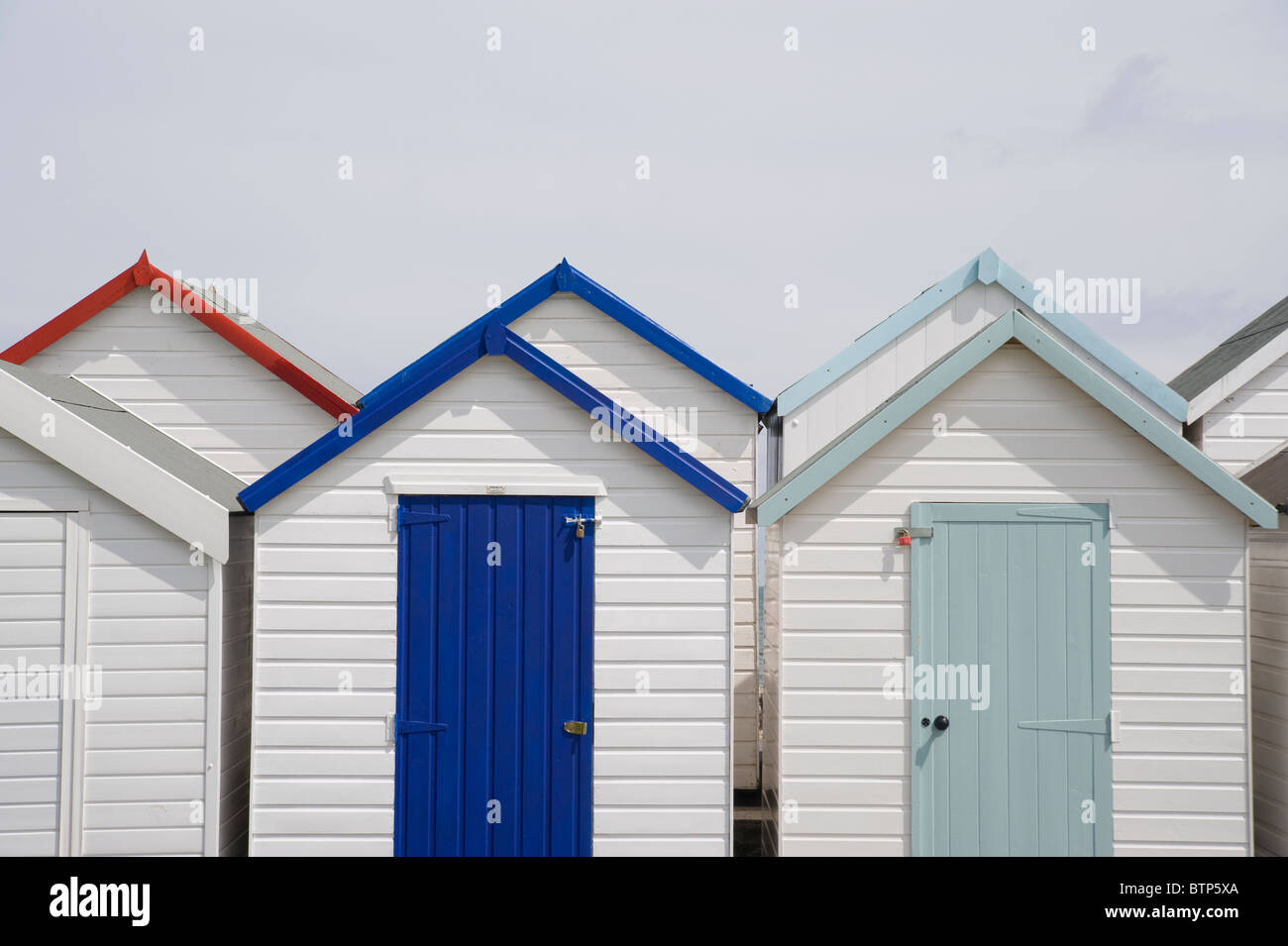 Beach Huts, Torbay the English Riviera, Devon, UK Stock Photo Alamy