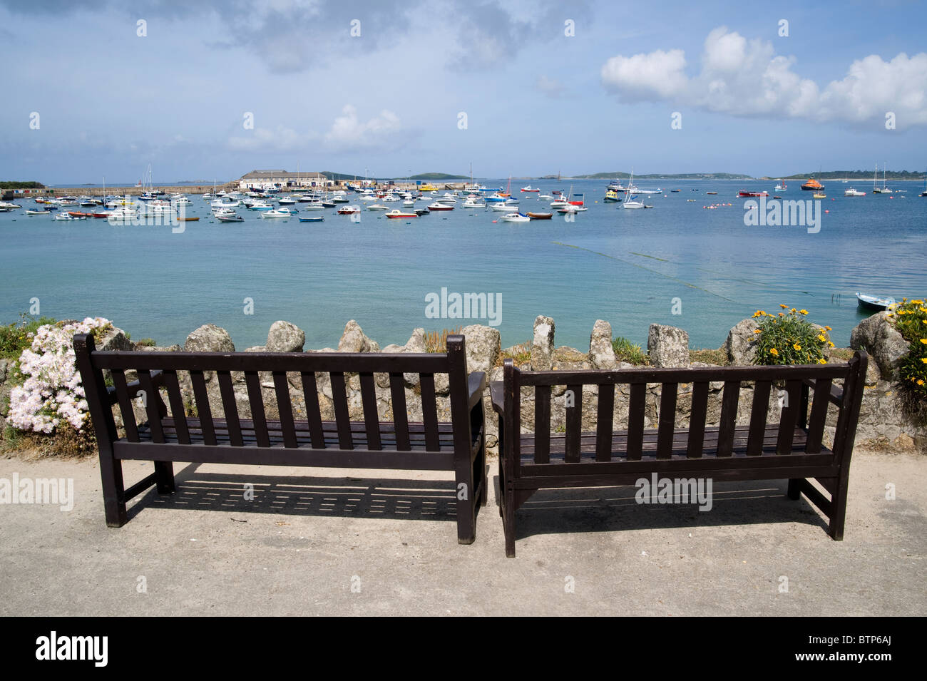 St. Mary's Harbour, Isles of Scilly, UK. Stock Photo