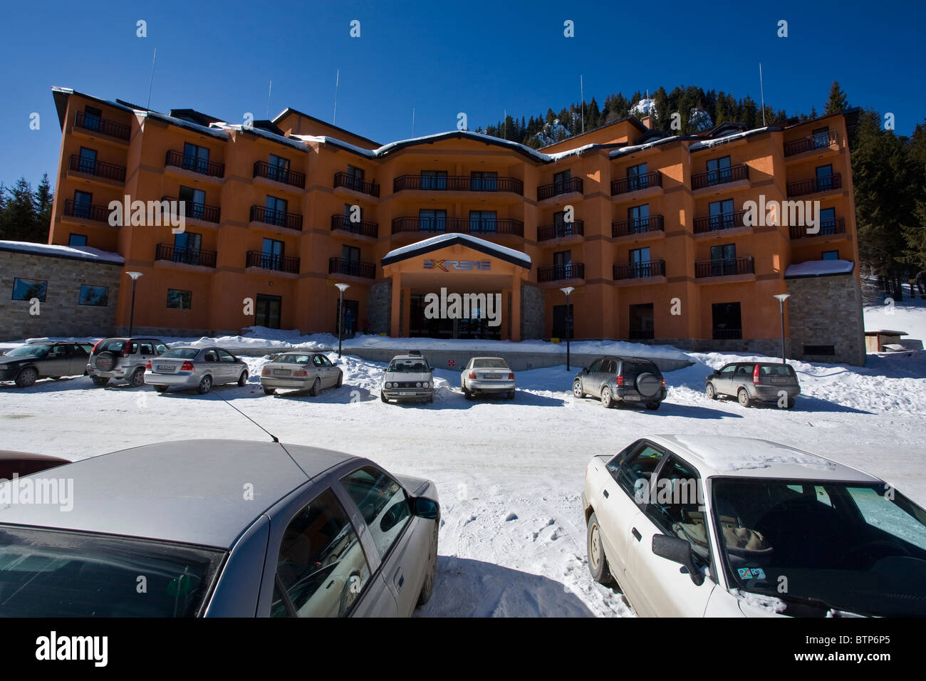 Pamporovo, a famous ski resort, Rodopi mountains, Balkans, Bulgaria ...