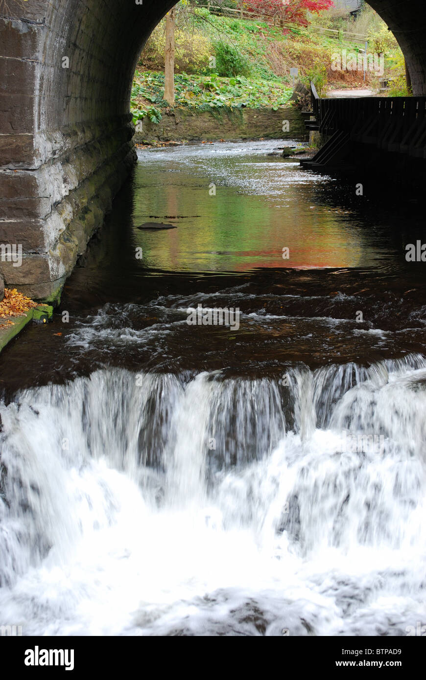 Allen's Creek waterfall , Brighton, New York US Stock Photo Alamy