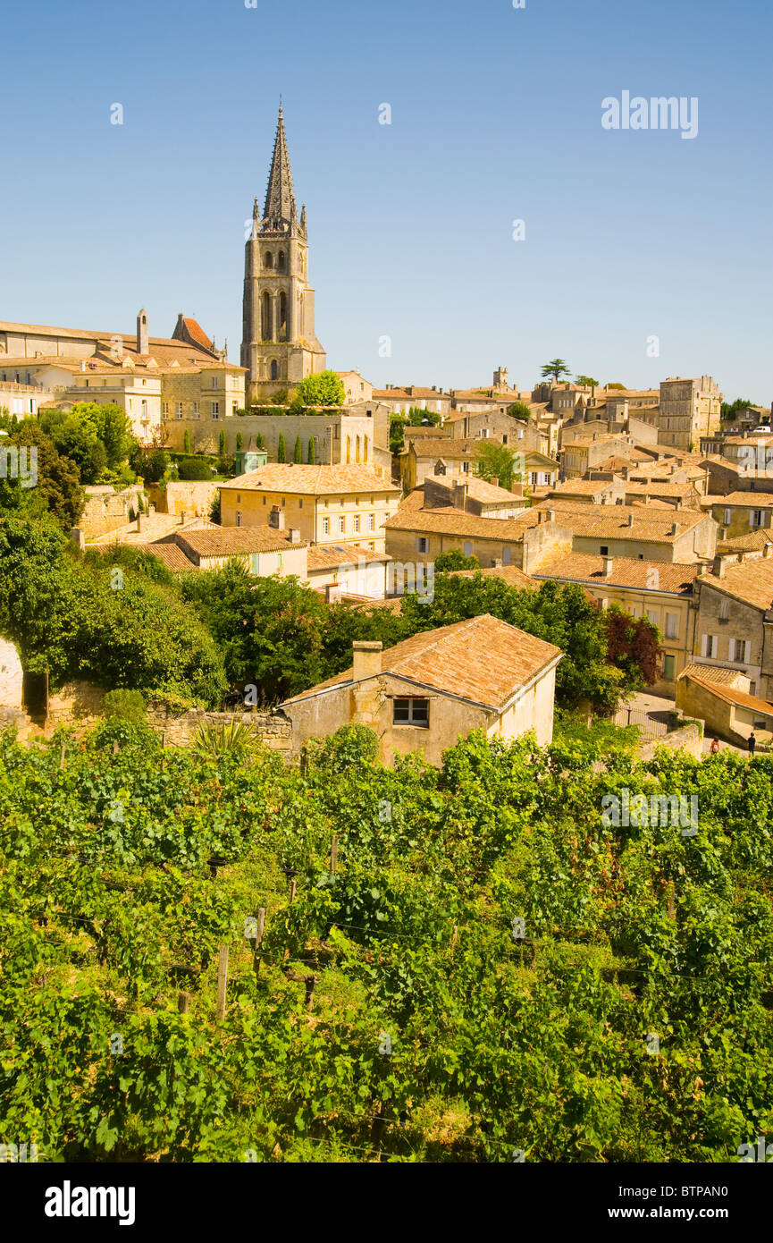 Saint Emilion, Aquitaine, France Stock Photo
