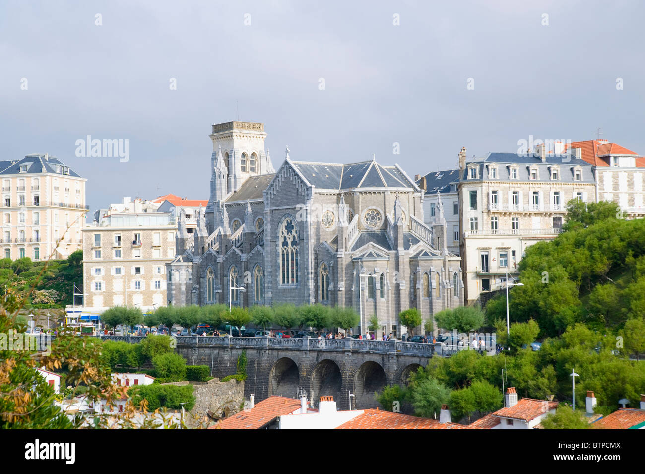 St. Eugenie Church, Biarritz, Aquitaine, France Stock Photo - Alamy