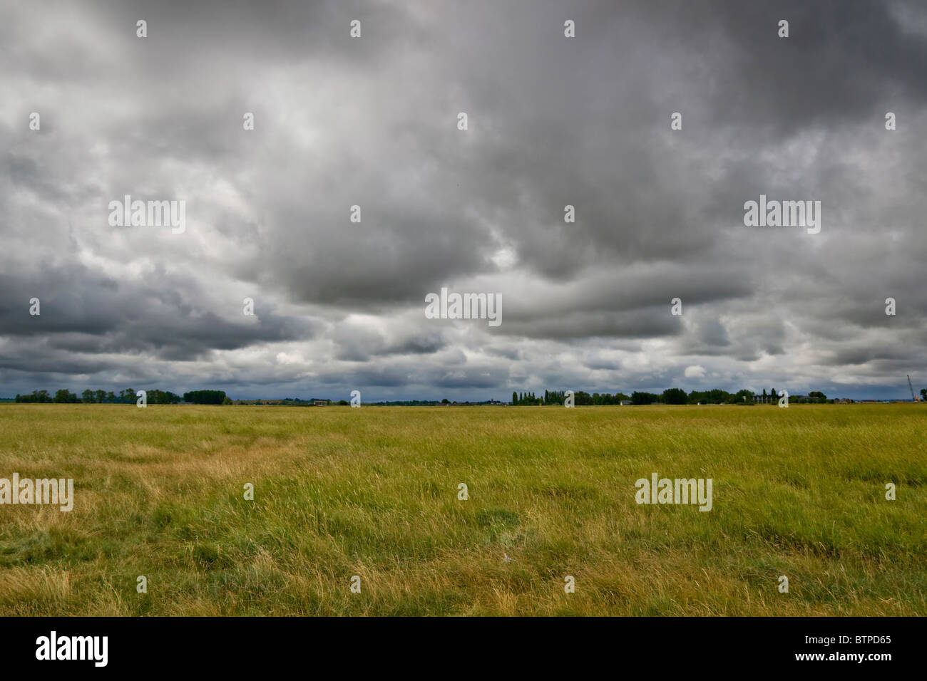 Storm clouds approaching Stock Photo