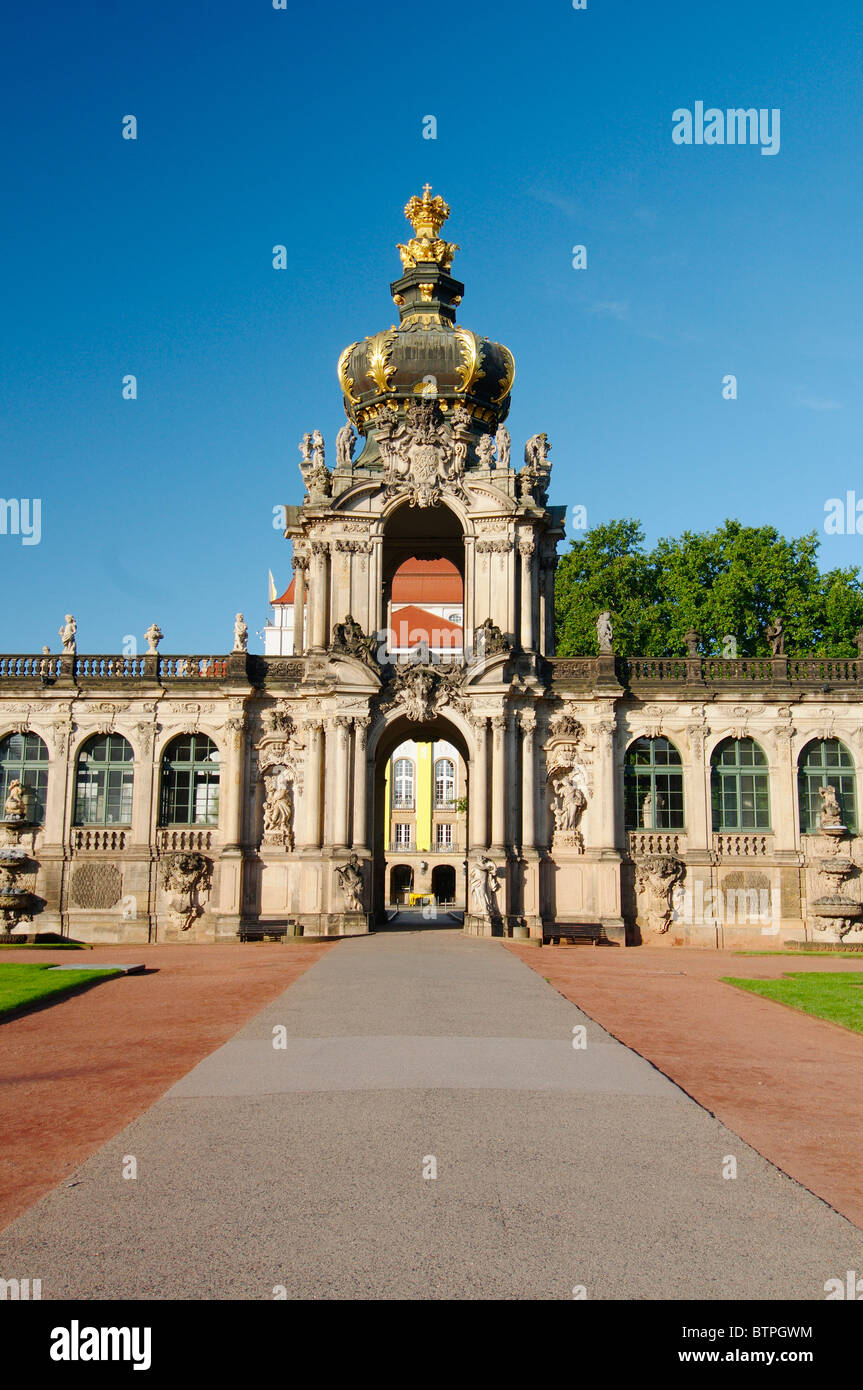 Germany, Saxony, Dresden, Zwinger Palace Stock Photo
