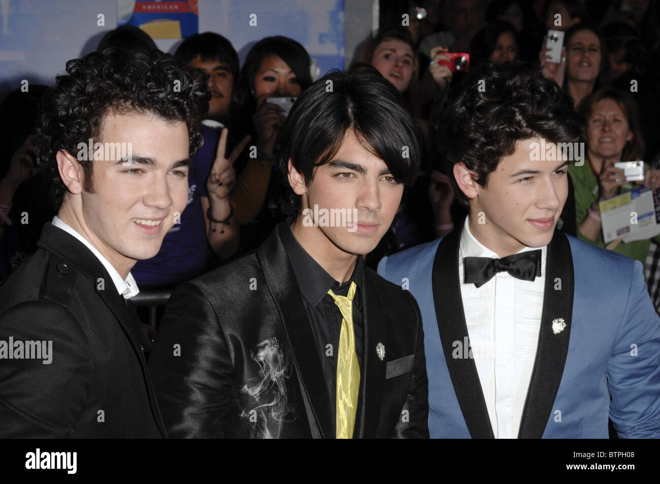 JONAS BROTHERS: THE 3D CONCERT EXPERIENCE Premiere Stock Photo - Alamy