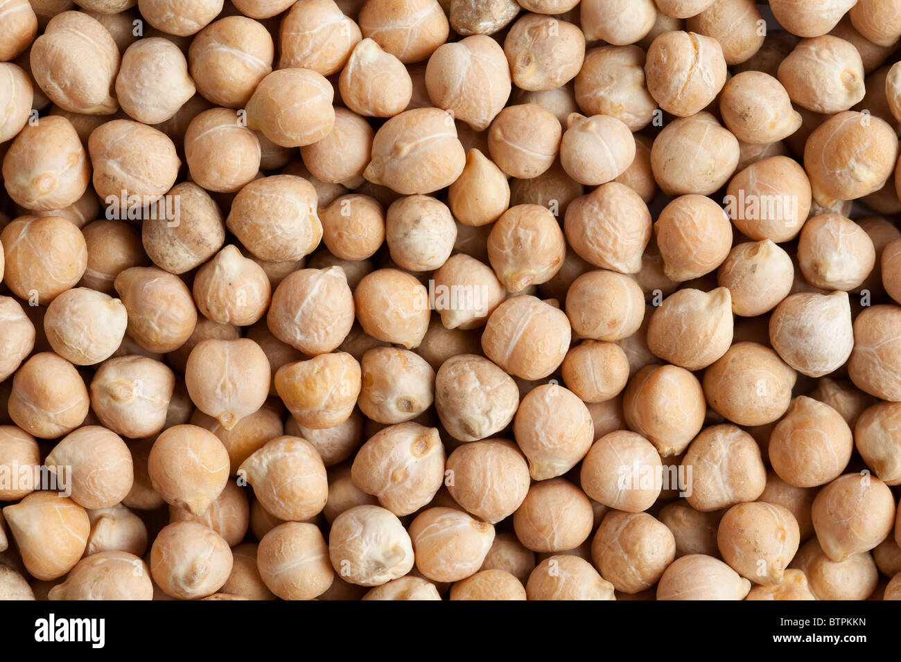 chickpeas background Stock Photo
