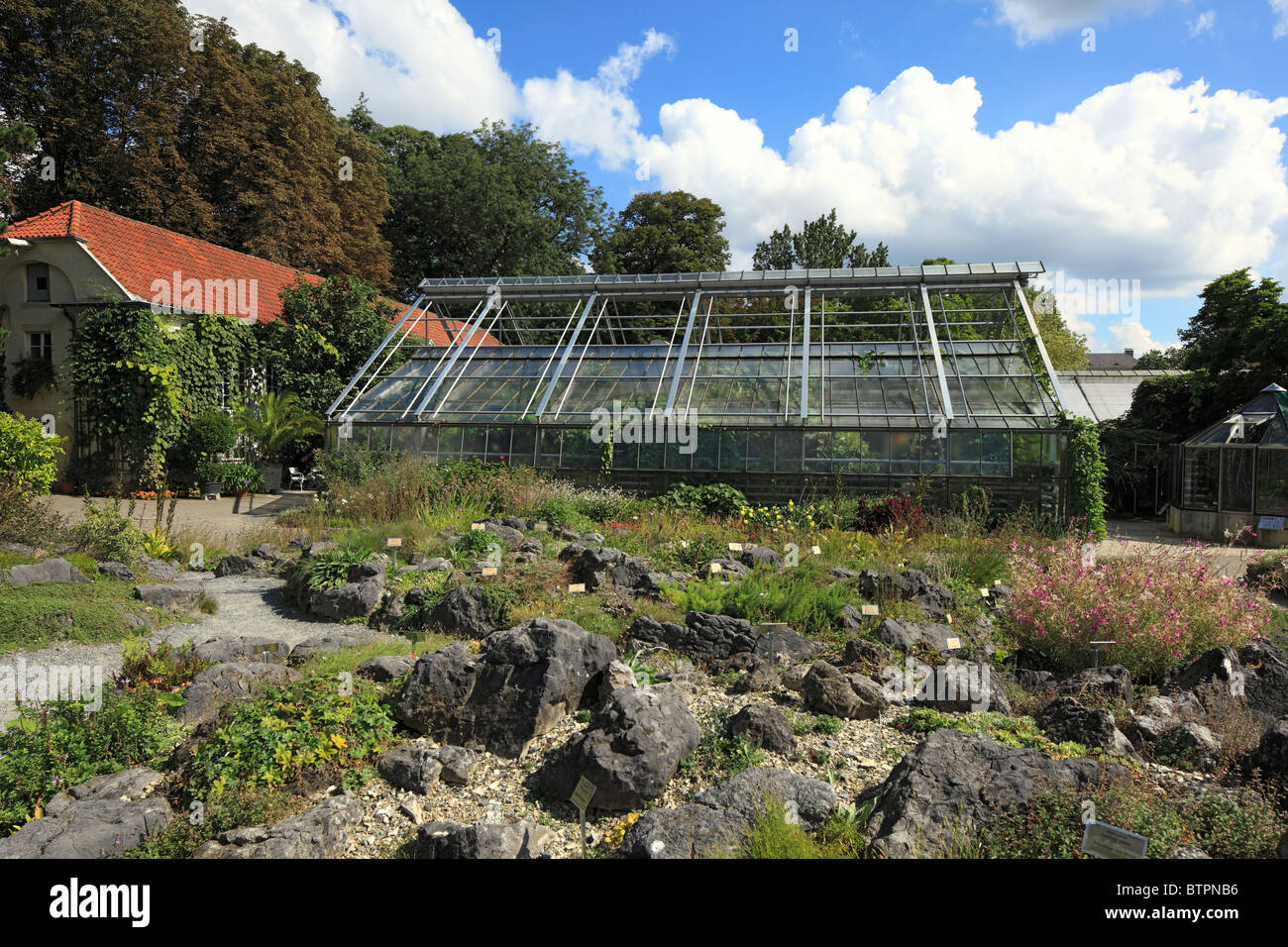 Botanischer Garten der Universitaet im Schlossgarten von Muenster