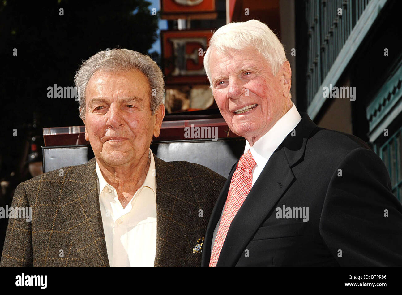 Star on the Hollywood Walk of Fame for Peter Graves Stock Photo - Alamy