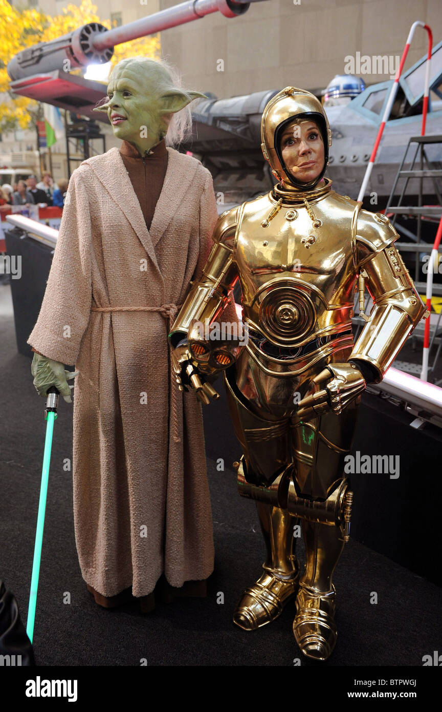 NBC Today Show Celebrates Halloween Stock Photo Alamy