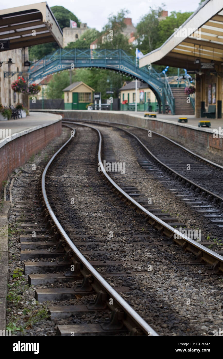 Pickering Train Station North Yorkshire Moors England UK Stock Photo