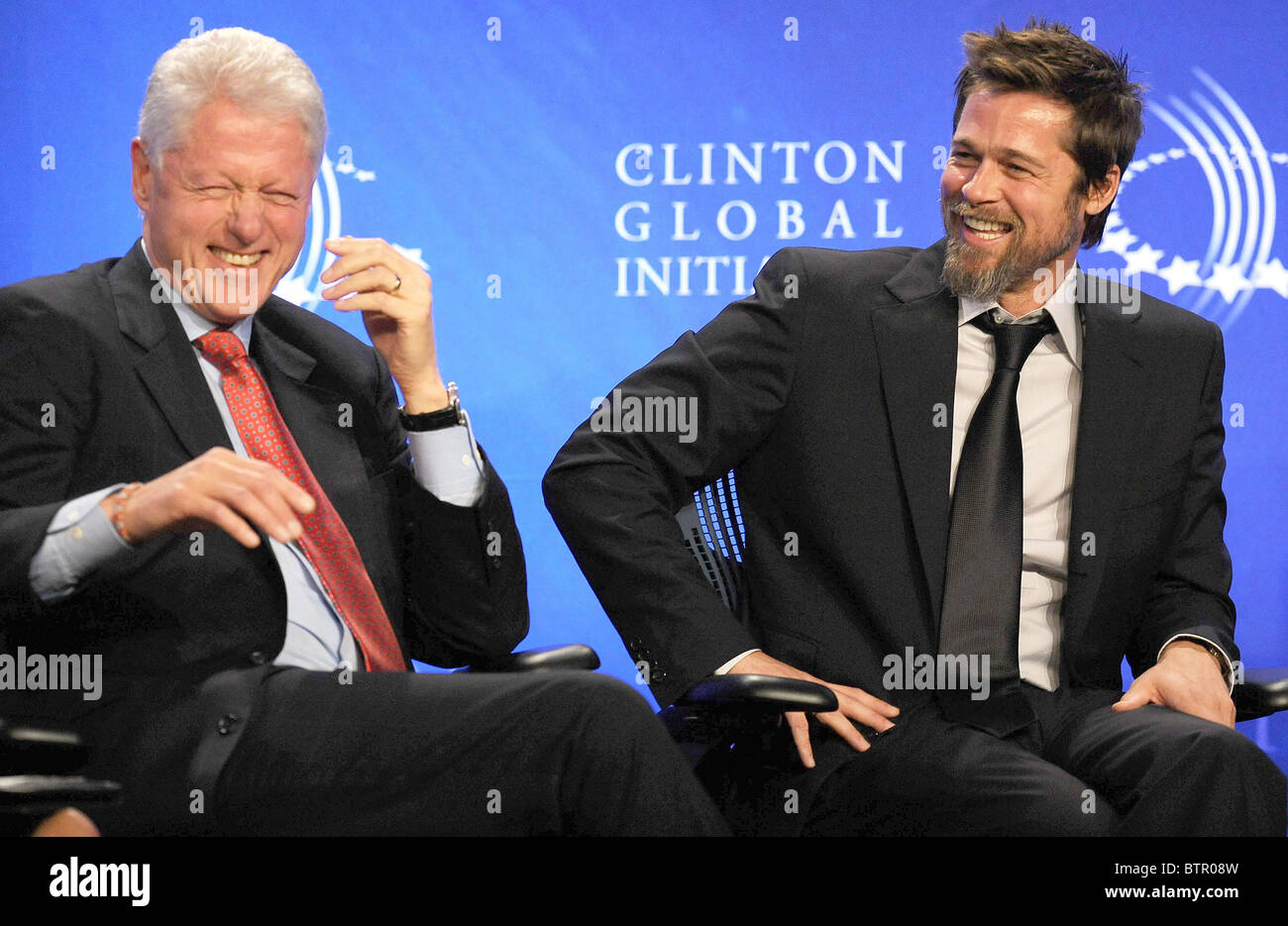 Brad pitt and bill clinton hi-res stock photography and images - Alamy